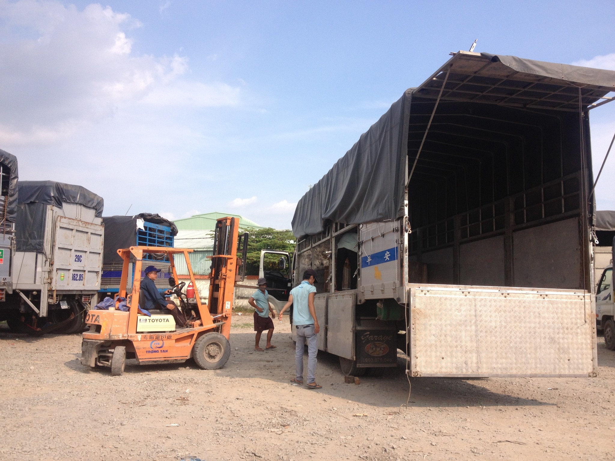 Chành xe vận chuyển hàng hóa đi Tam Kỳ(Quảng Nam)