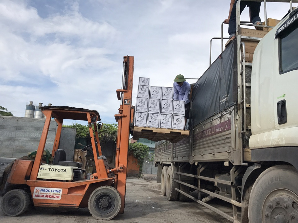 Nhận vận chuyển hàng hóa bằng xe tải
