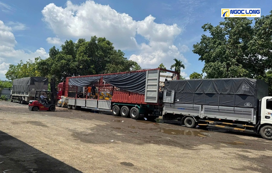 vận chuyển hàng hóa công nghiệp Bắc Nam