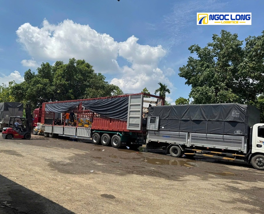 Gửi hàng bằng container Bắc Nam